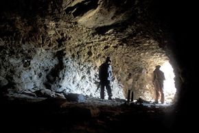 In Afghanistan, Taliban insurgents have made frequent use of caves as places to live and hide from U.S. troops. This cave in the Tora Bora Mountain is Bin Laden's last known house.