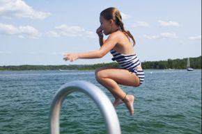 Scared of swimming in lakes because of brain-eating amoeba? Don't be. Just hold your nose when you're jumping in.