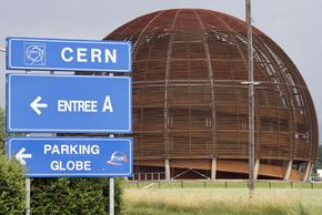 Entrance to CERN