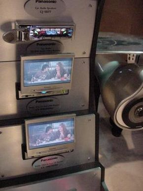 Panasonic in-car DVD systems