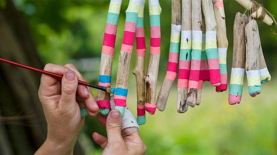 粉笔颜料是自己动手的超级巨星＂class=