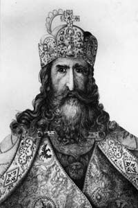Charles the Great, better known as Charlemagne.