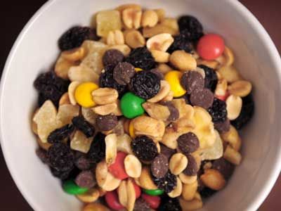 bowl of trail mix