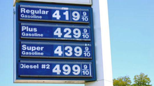 How can you find the cheapest gas while driving?
