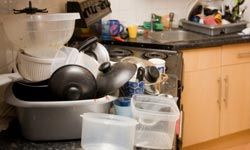 Kitchen clutter