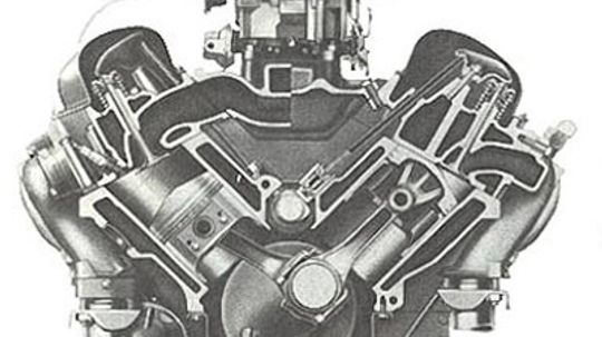 Chevy 348-cid V-8 Engine