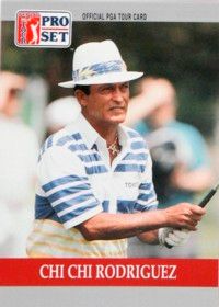 Chi Chi Rodriguez vowedto rise from poverty andsucceed in golf. See morepictures of famous golfers.