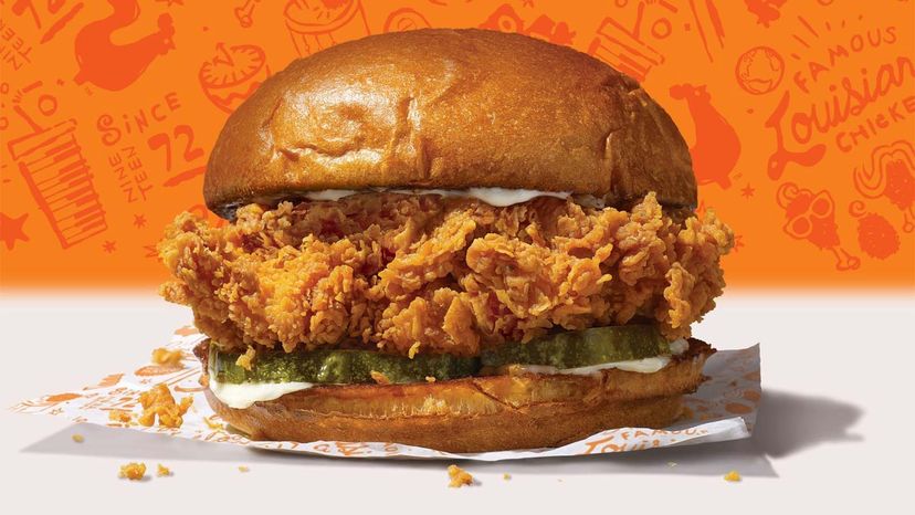 Popeyes chicken sandwich