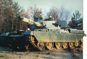 More than 1,900 Chieftain Main Battle Tanks were built in the United Kingdom, 900 for British forces and the remainder for several other countries.