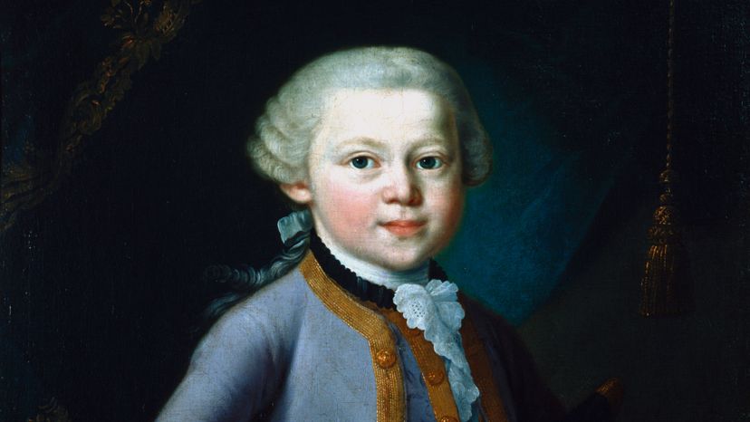 Mozart, age 7