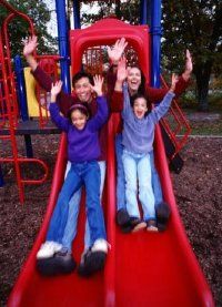 Playground accidents are a leading cause of injury to elementary school kids.