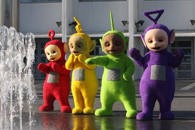 Tinky Winky, Dipsy, Laa-Laa and Po are the teletubbies that live in the Tub...