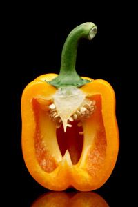 A pepper's heat comes from its membrane.
