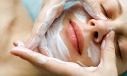 relaxing facial