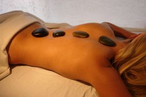 Some spas may offer more exotic treatments like stone massage.