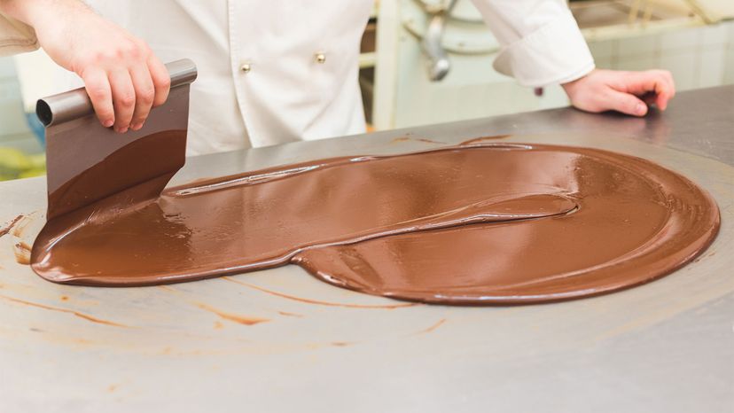 tempering chocolate