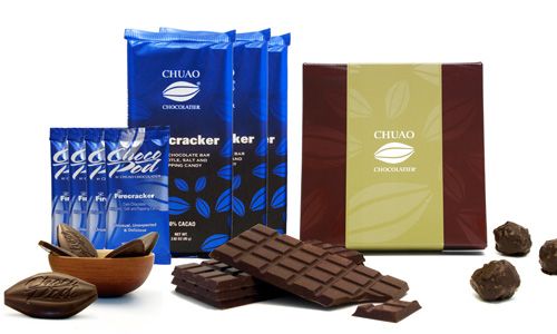Firecracker chocolate gift set Chuao Chocolatier 