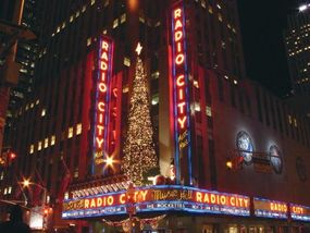 During Radio City Music Hall Christmas Spectacular show's run