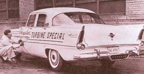 The Turbine Special, a 1956 Plymouth with a CR1 engine, got only 13 mpg on a cross-country run.