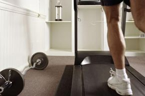 Break up your boring workout with different types of exercises, such as running on the treadmill, then lifting weights.