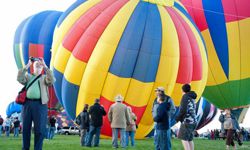 The annual Albuquerque International Balloon Fiesta draws participants and spectators from around the world.