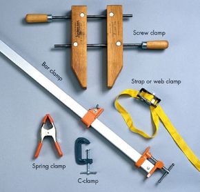 Whatever you need to hold in place, there's sure to be a clamp that's right for you.
