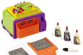The current iteration of Creepy Crawlers features an oven that can't be opened until it is completely cool -- eliminating the possibility of burned fingers.