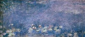 Morning by Claude Monet is an oil on canvas(78-3/4 x 83-5/8 inches) housed atMusée de L'Orangerie, Paris.