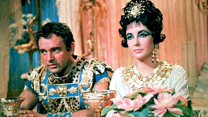 伊丽莎白·泰勒（Elizabeth Taylor），理查德·伯顿（Richard Burton），埃及艳后“border=