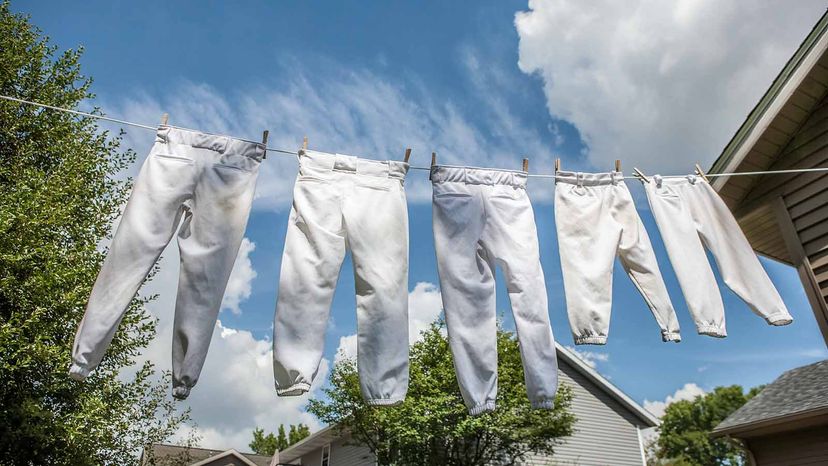 white baseball pants