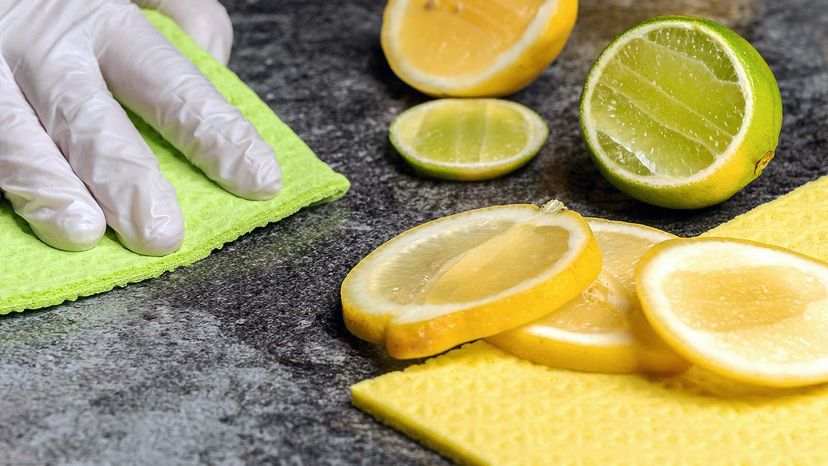Fresh lemons are super for cleaning your kitchen and leaving it smelling fresh. Jens Rother/Shutterstock