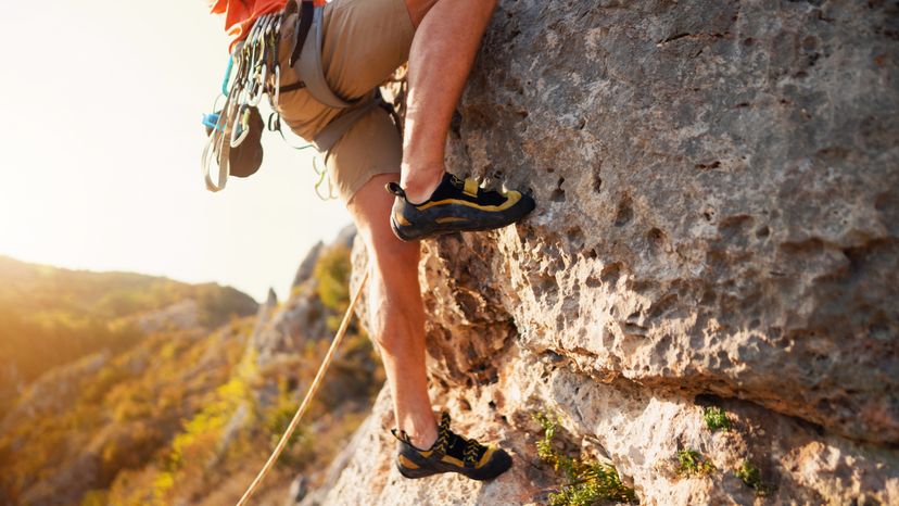 climbing shoes