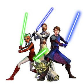 Main characters of Clone Wars