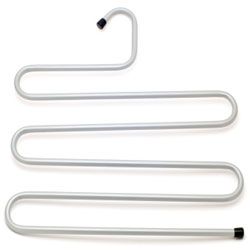These hangers are great for cutting down on the bulk in your clothes.