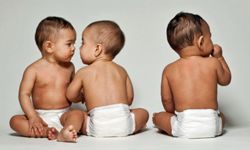 Diapered babies