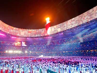 Beijing's 2008 Olympic Games opening ceremonies 
