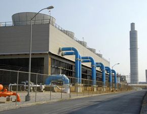 This power plant w­ith scrubbing technology is not only a lot cleaner than regular plants, but also a lot more expensive.