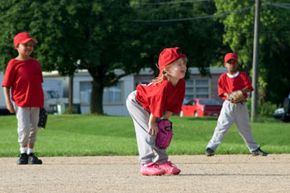 Youth in the outfield.