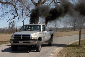 Rolling coal (as a non-motorsports hobby) is a deliberate attempt to pollute the environment and waste fuel.