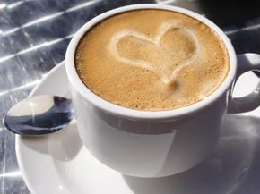Coffee: good for the tastebuds as well as the heart.