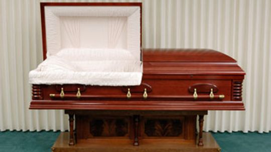 scary dead people in coffins