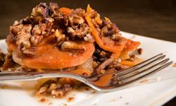 sweet potatoes and pecans