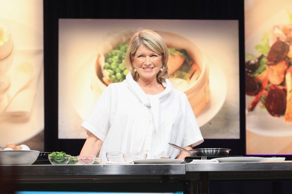 TV personality Martha Stewart speaks onstage at the 'Martha Stewart's Cooking School' panel during day 1 of the 2012 Summer TCA Tour on July 21, 2012 in Beverly Hills, California.