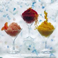 Shaved ice can be sophisticated, too.