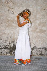 traditional colombian dress