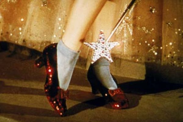 dorothy's ruby slippers