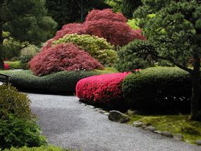 Japanese Garden, Portland, OR; Photo by Dave Gilmore.