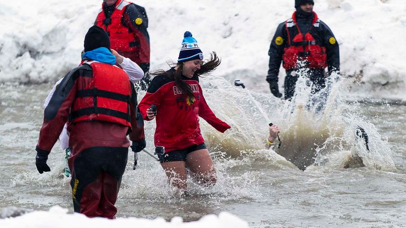 Polar plunge