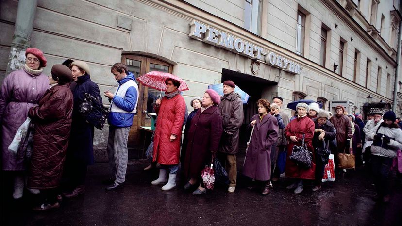 Russian Bread Line