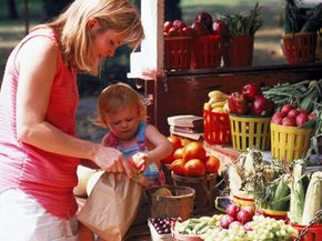 Some CSA programs allow you pick up the produce right from the farm.